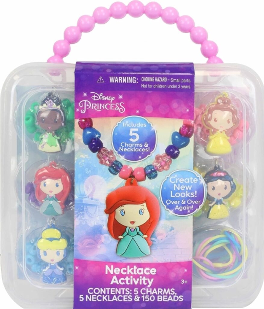Cute Gift Ideas 3 Year Old Girl Under $25 - Princess Necklace Activity Set